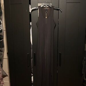 Skims mesh long dress cover up